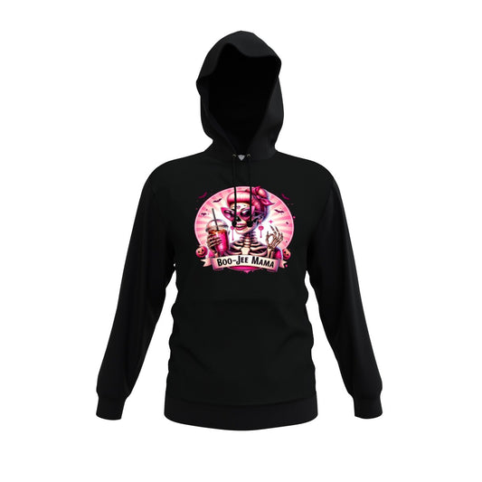 Halloween edition - Boo - Jee - Mama (2)  Hooded Sweatshirt